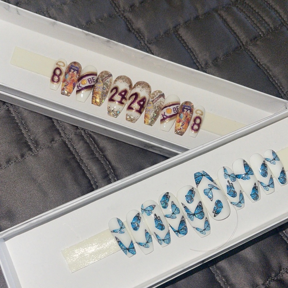 2 sets of press on nails